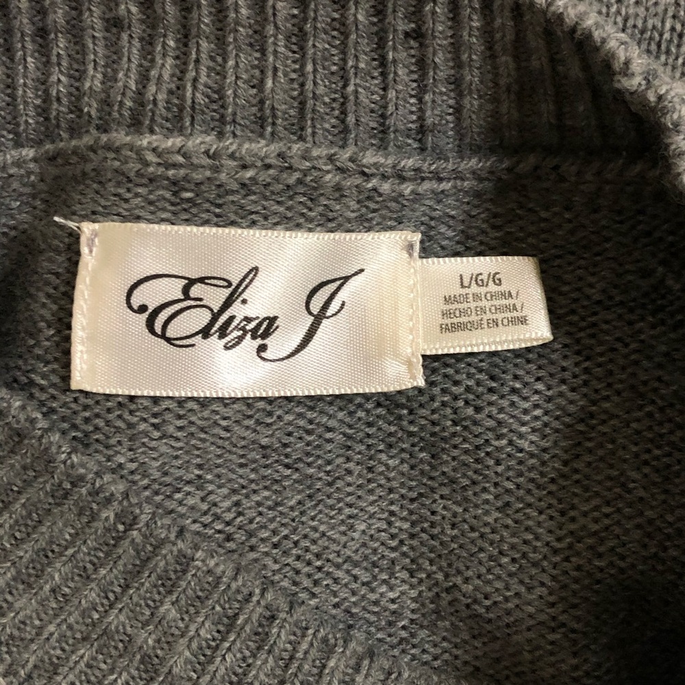 Eliza J Balloon Sleeve Sweater Dress - Picture 7 of 8